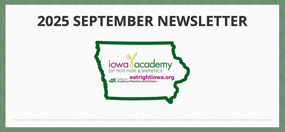 NEWSLETTER - September 2025