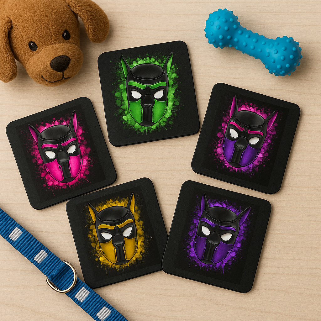Pup Hoods  | Kink Fetish Coasters | Pupplay