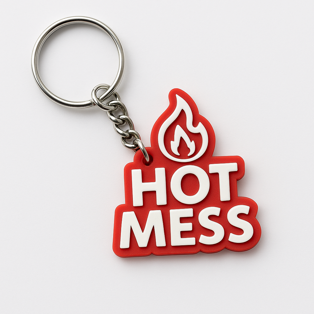 Hot Mess | Keychains | 3D Printed