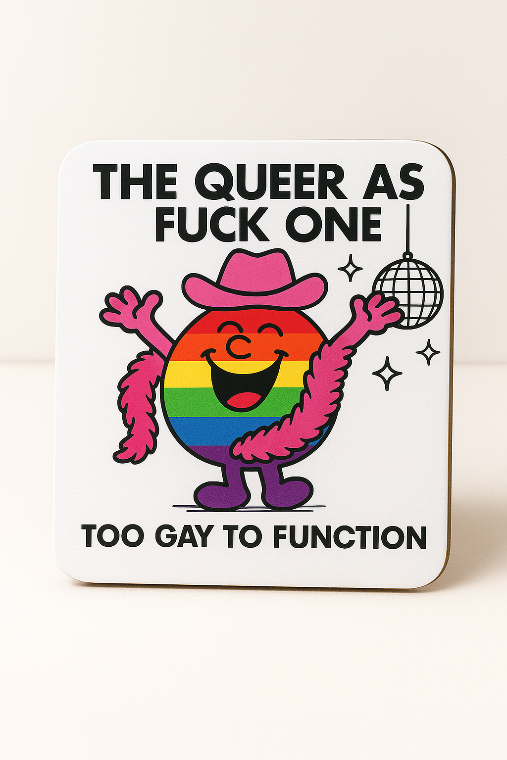 Cheeky Coasters | The Queer As Fuck One