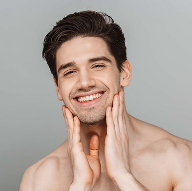 gezichtsbehandeling voor mannen