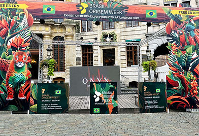 Opstelling buiten evenement