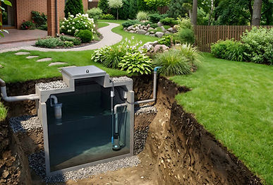 Regenwater scheiden van afvalwater
