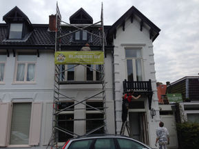 Schilderwerken buitengevel