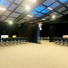 Opstelling stoelen bedrijfsvoorstelling