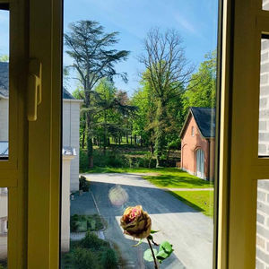 zicht uit het raam - Mihr’s b&b