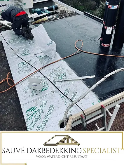 plaatsen van dakisolatie
