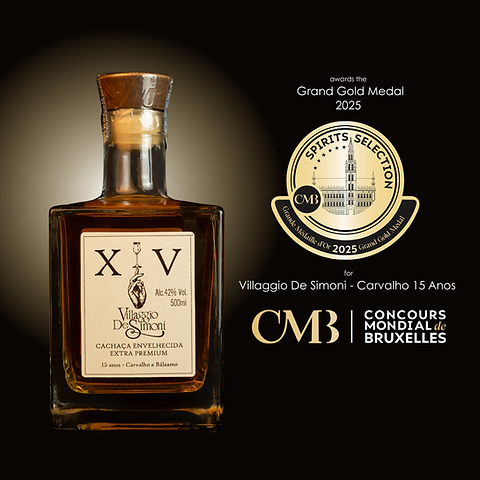 Cachaça Extra Premium Carvalho 15 anos | Villaggiodesimoni