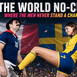 Why Men Should Be Banned From the World Cup: A Modest Proposal Concerning Their Delicate, Unprotected Anatomy