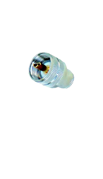Steelbras Conector UHF macho pequeño prensa