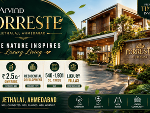 110 Acres of Prime Land in Ahmedabad: Luxury Villa Development with ₹2.5 Cr+ GDV