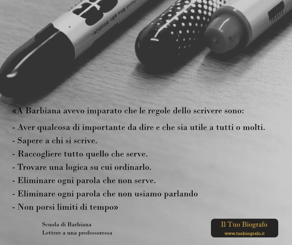Scuola di Barbiana - Lettere a una professoressa - Il Tuo Biografo - Don Milani