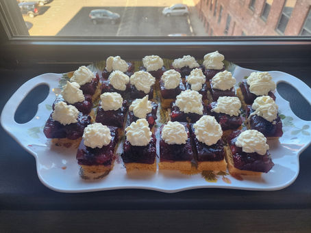 Recipe for Wild Berry Cloud Cake