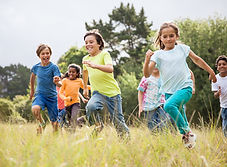 Picture of children playing, with text: ADHD Assessment for Children. Related to private ADHD test for children near me. Coventry, Warwick, Leamington Spa, Kenilworth, Stratford-upon-Avon.