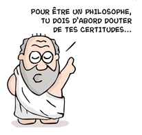 Pour être un bon philosophe, il faut commencer par douter