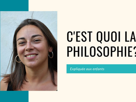 Comment se déroulent les ateliers de philosophie avec les enfants?