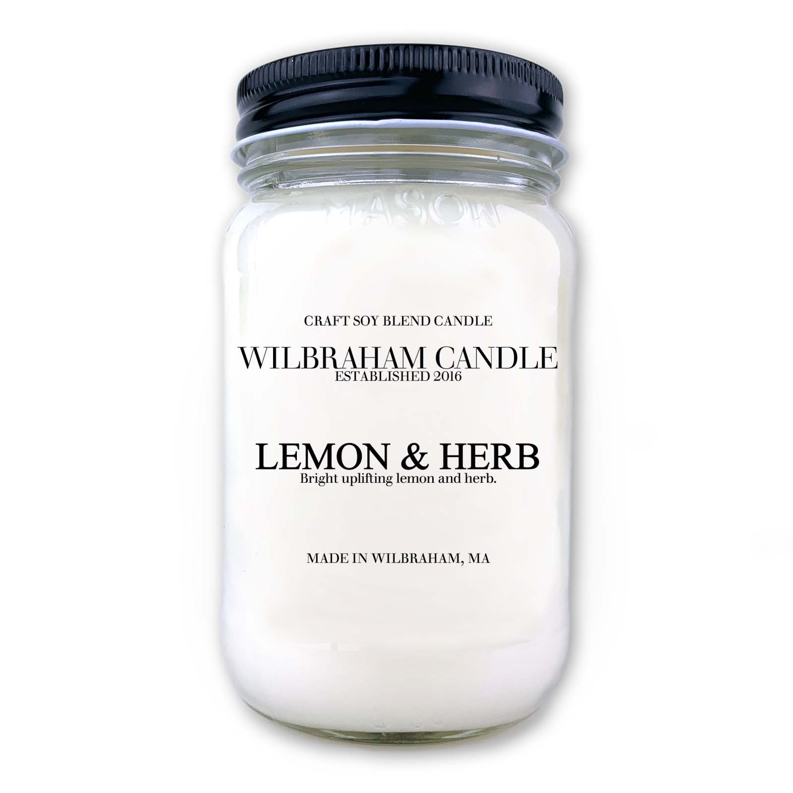 Jar Candle - Lemon & Herb