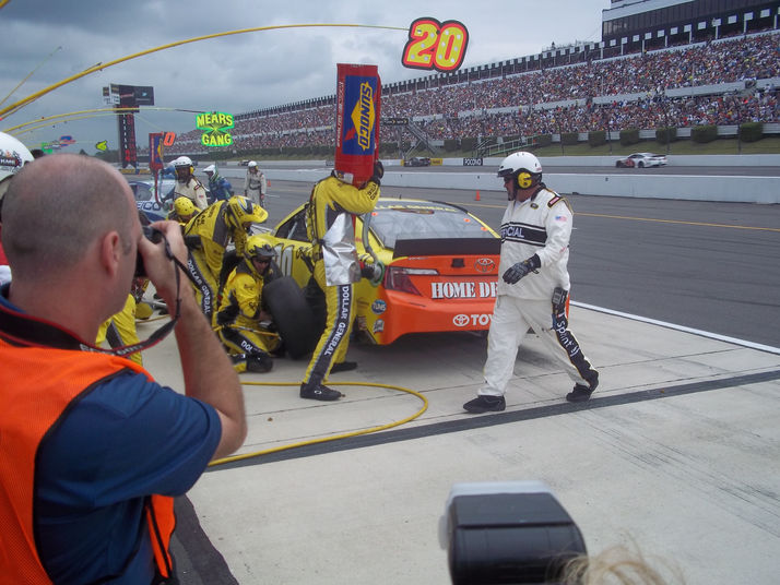 NASCAR comes out Swinging