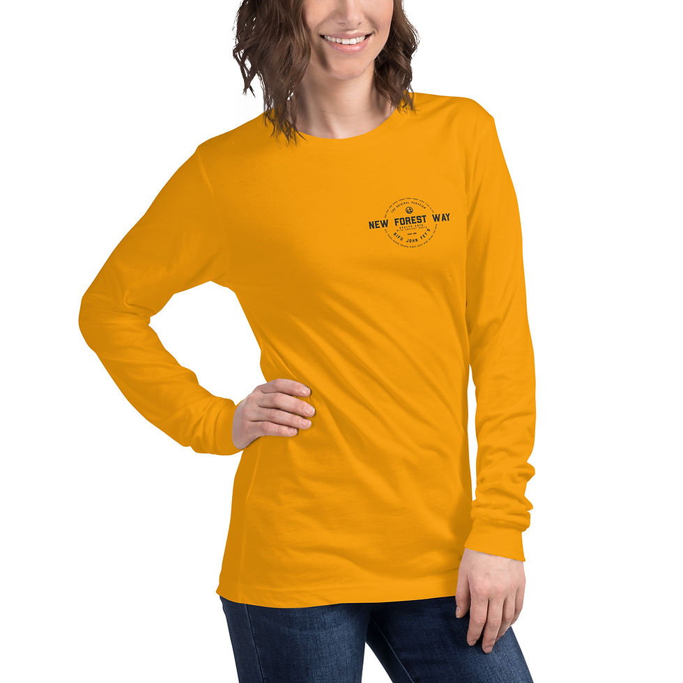 Thumbnail: New Forest Way Unisex Long Sleeve Tee