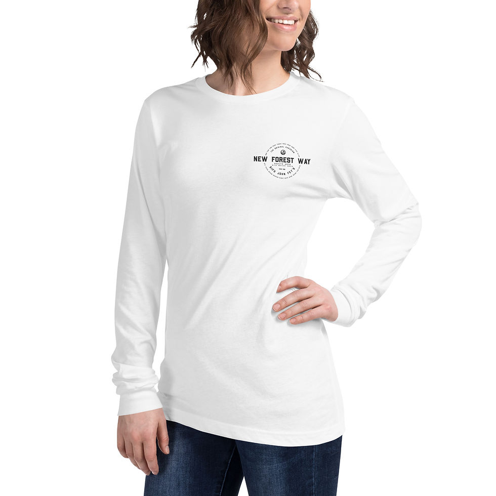 Thumbnail: New Forest Way Unisex Long Sleeve Tee
