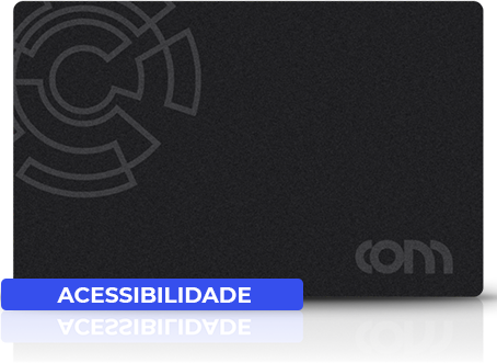 Qual local para aquisição do COM CARD Acessibilidade?