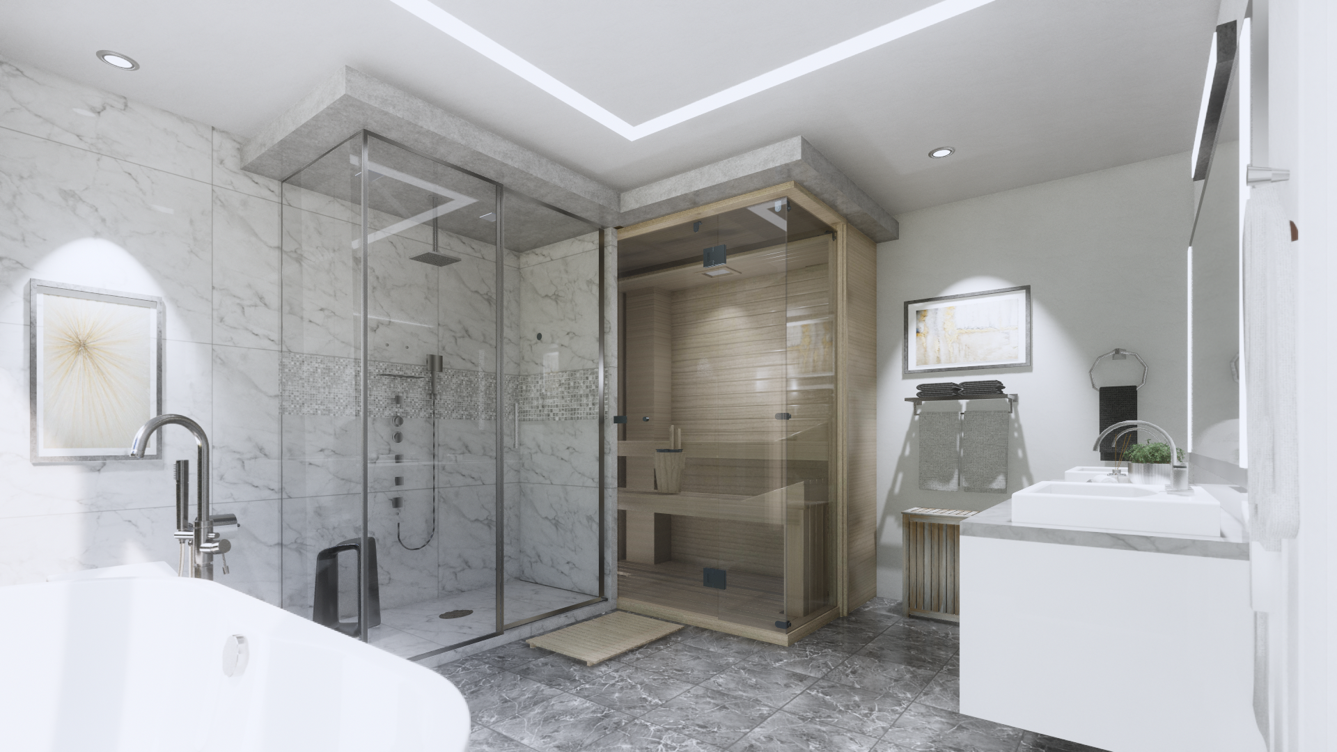 BATH RENDERING