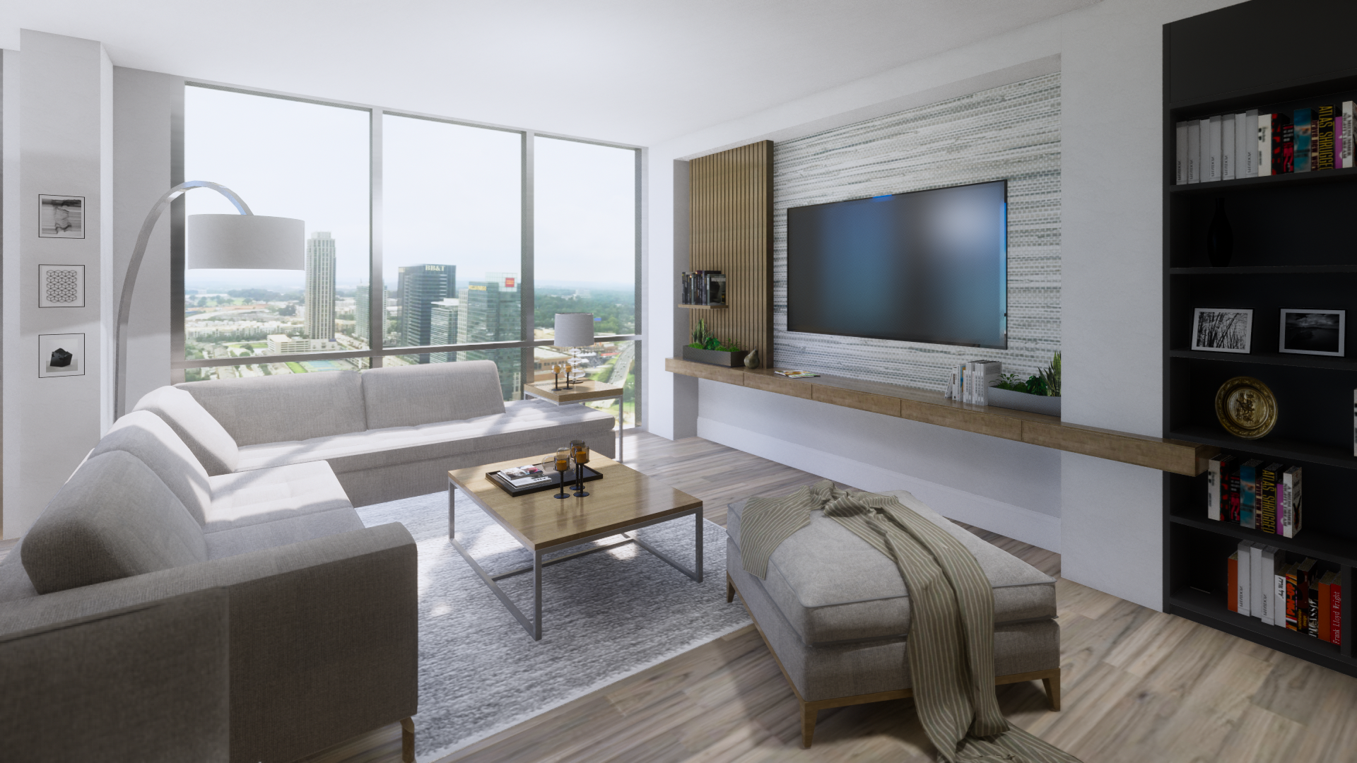 LIVING ROOM RENDER