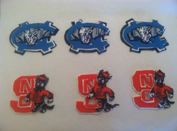 NC State & Chapel Hill Fondant