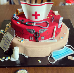 Retired Nurse Cake