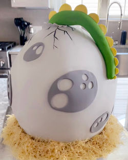 Dino Egg Cake