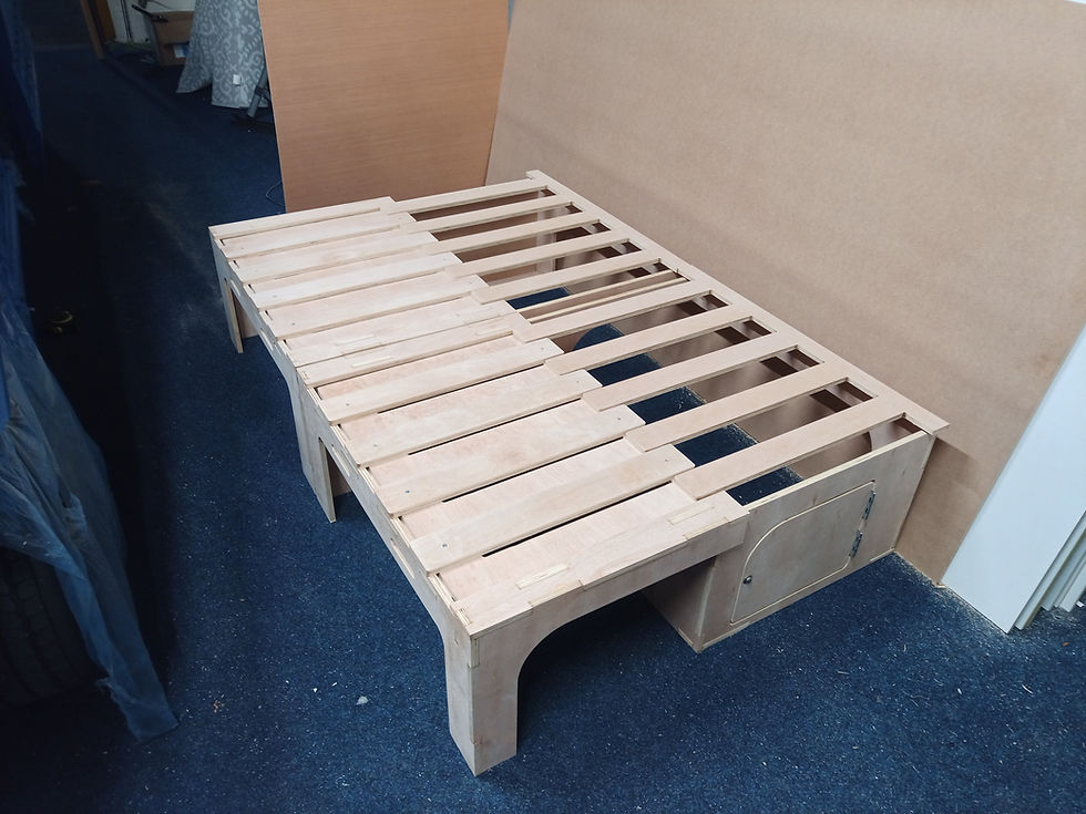 Thumbnail: Lift-up Slat Bed Standard Plywood