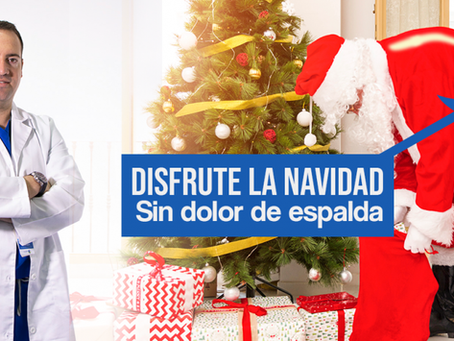 Consejos para una navidad sin dolor de espalda