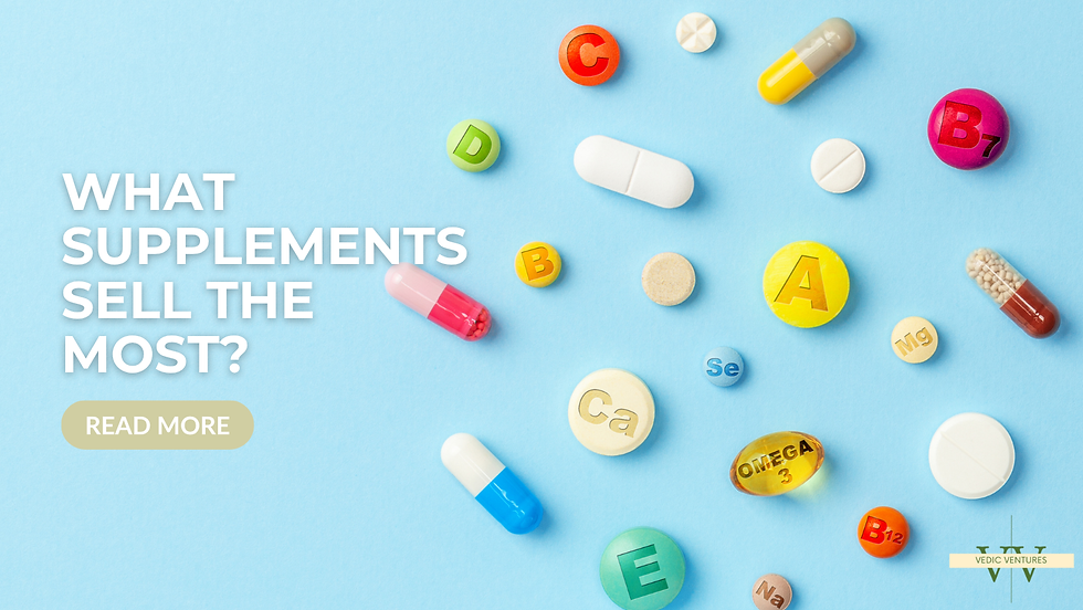 Starting A Business? Here’s What Supplements Sell The Most