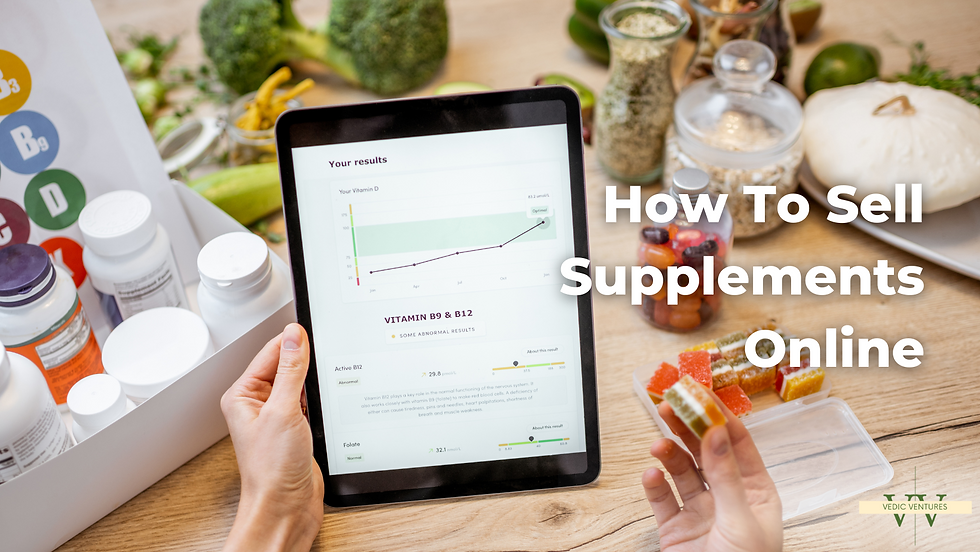 Your Essential Guide on How to Start Selling Supplements Online