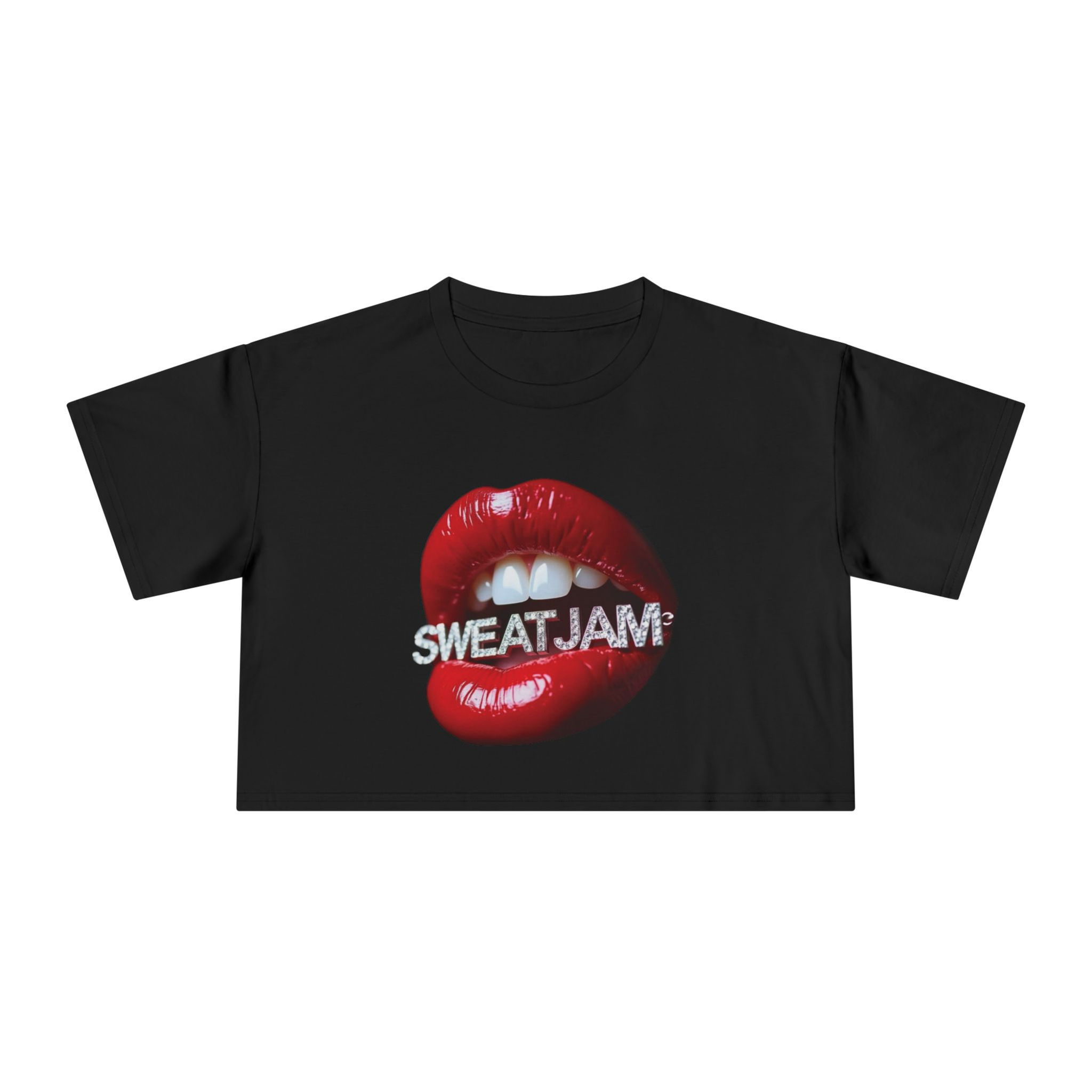 SweatJam Diamond Pendant Crop