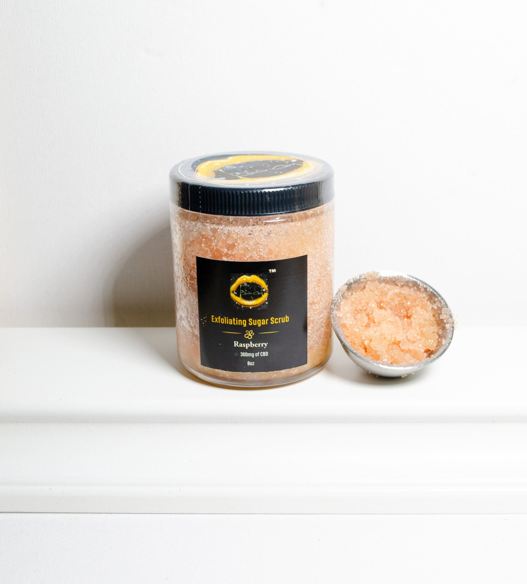 Raspberry Coochie Cane Body Scrub 300MG HEMP