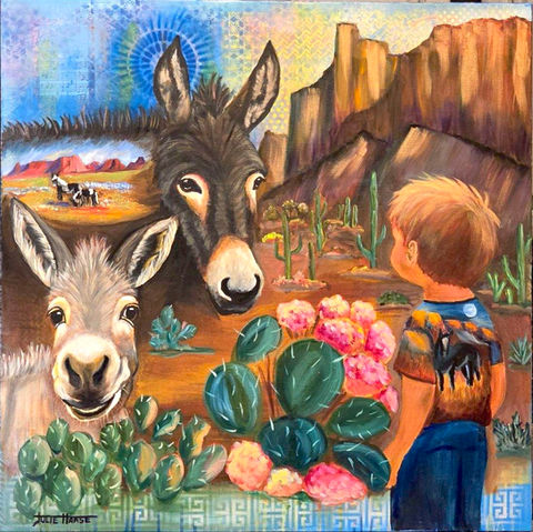 Dynamic Animal and Abstract Art