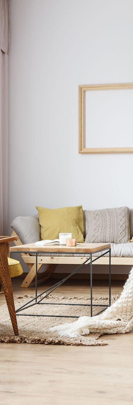 Rustikales Design-Wohnzimmer