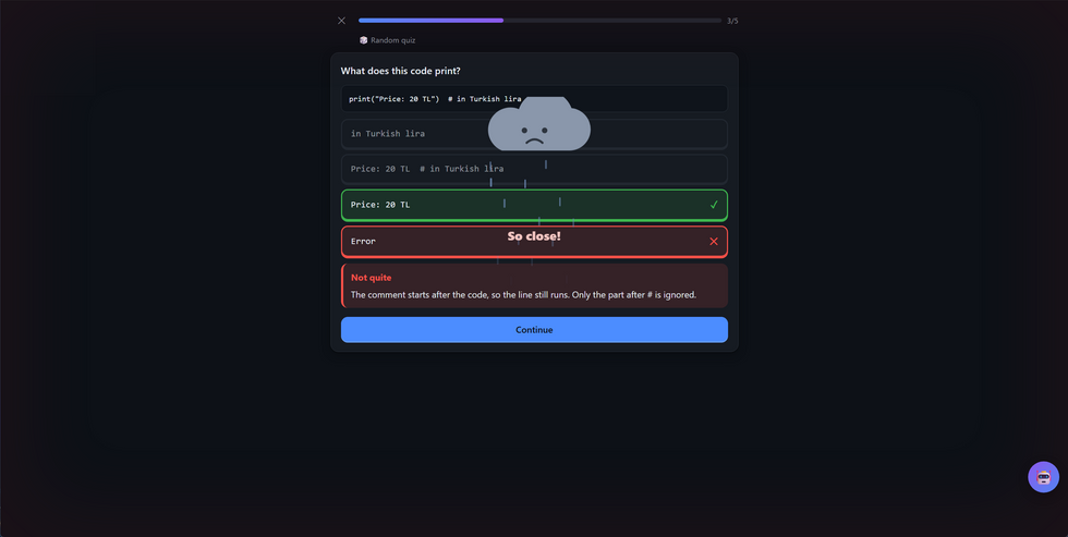PyLearn screenshot 4