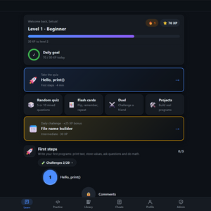 PyLearn screenshot
