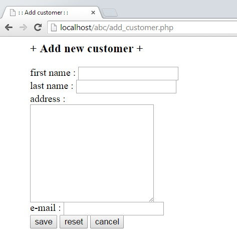 addcustomer