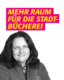 Mehr Raum für die Stadtbücherei