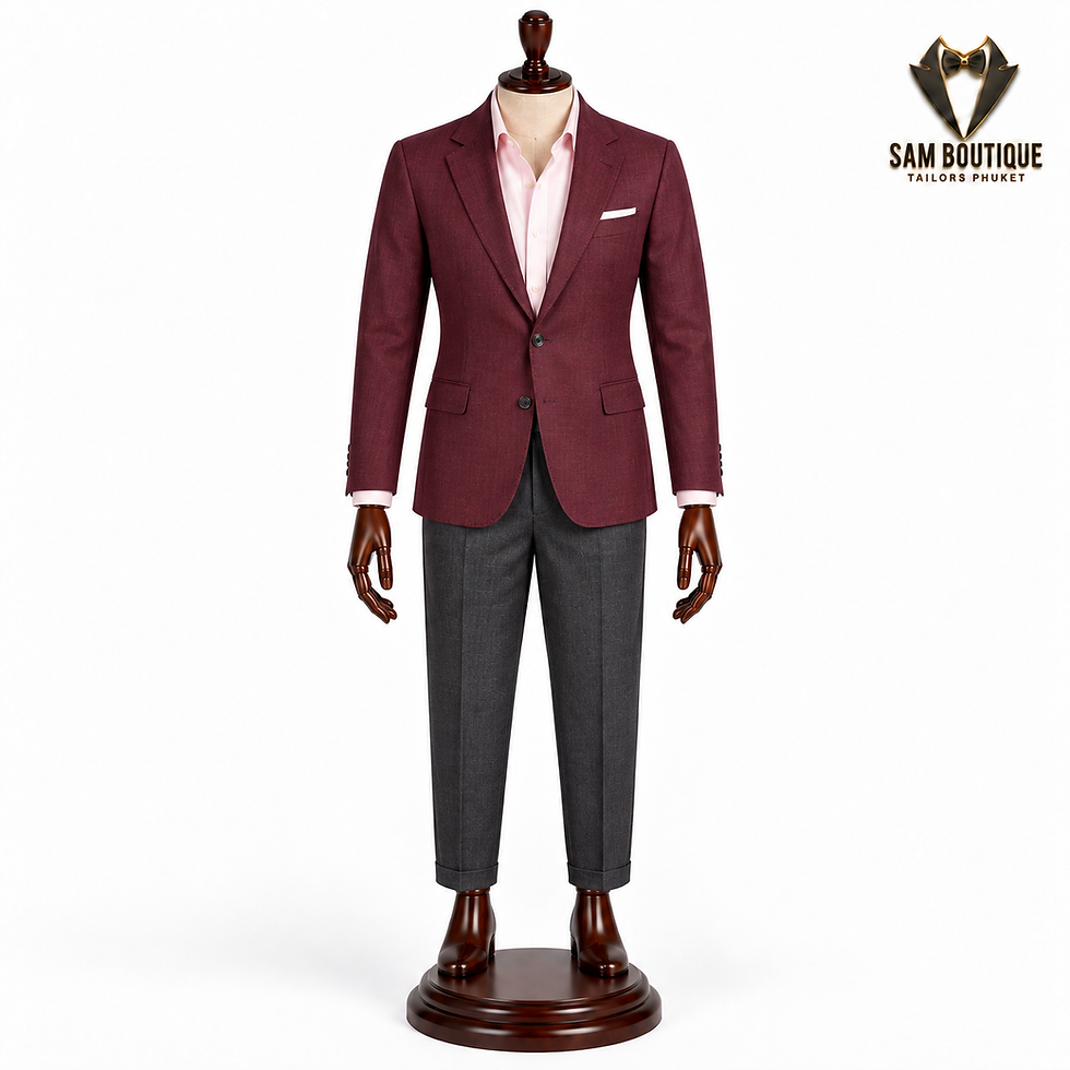 Thumbnail: Men’s Blazers with Coordinated Trousers and Shirts Phuket