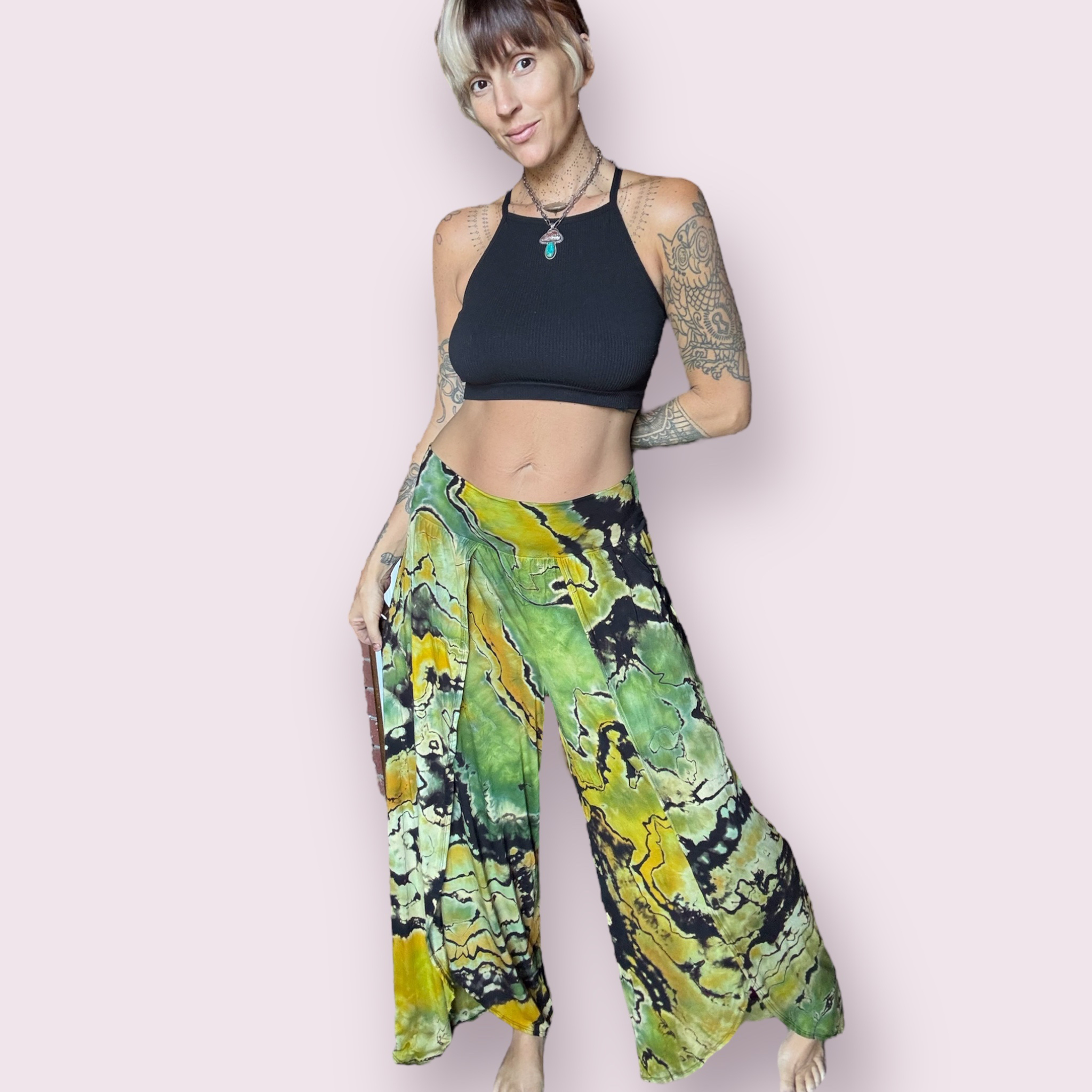 Shadow Split Leg Pants (M/L)