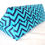 Thumbnail: Navy Teal Chevron  - LP