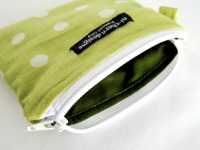 Thumbnail: Green White Polka Dots - CP