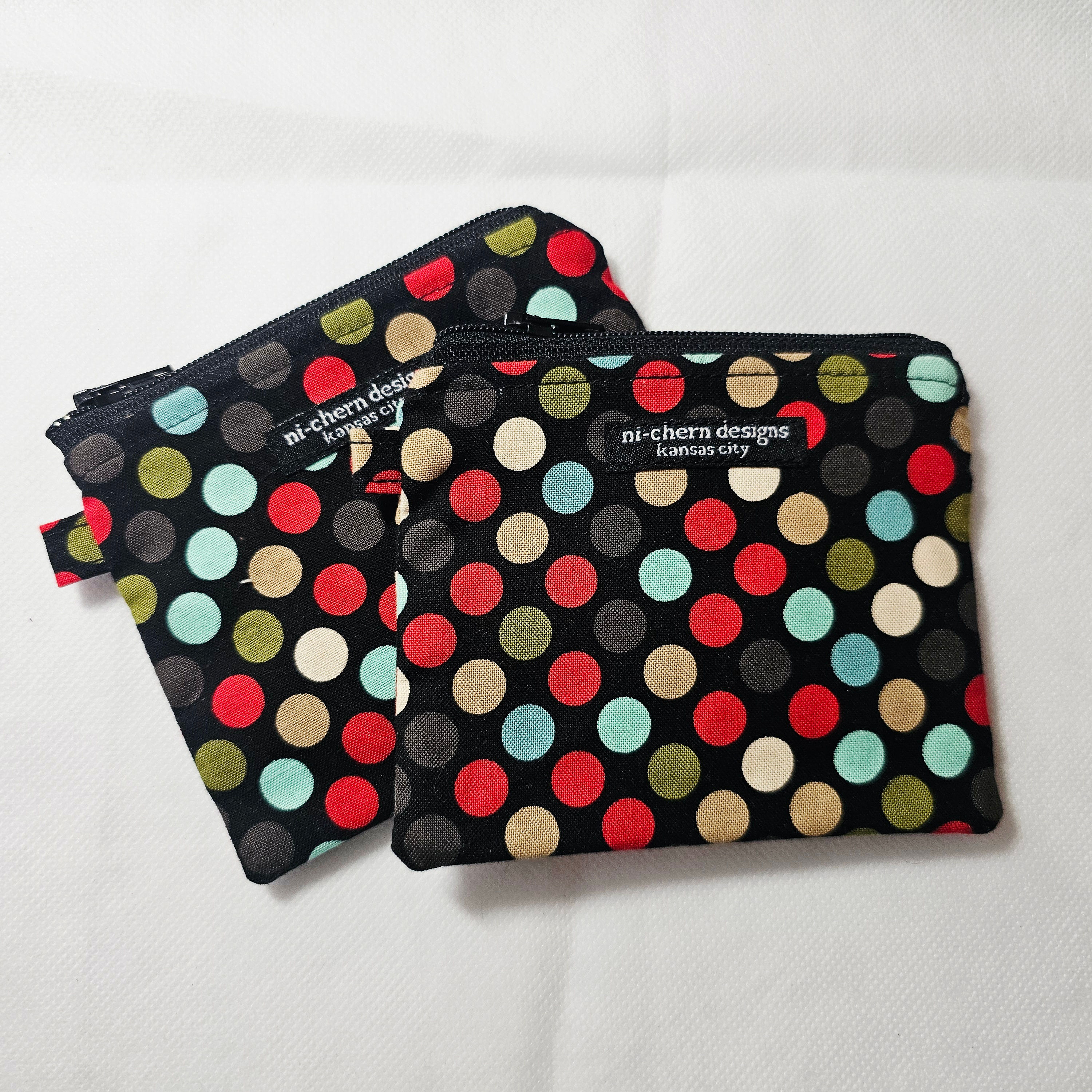 Polka Dots on Black - CP