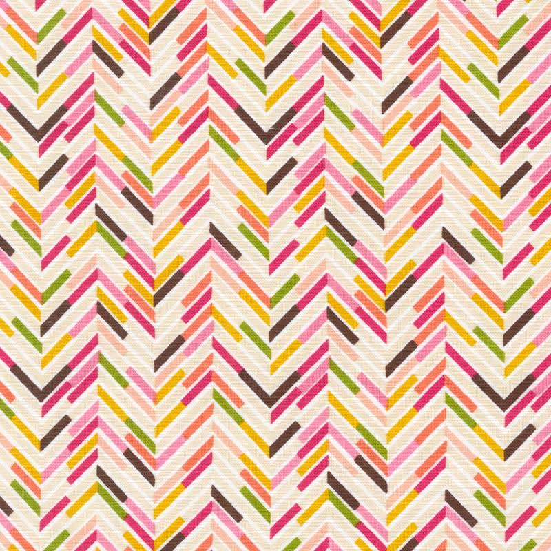 Pink Chevron Block