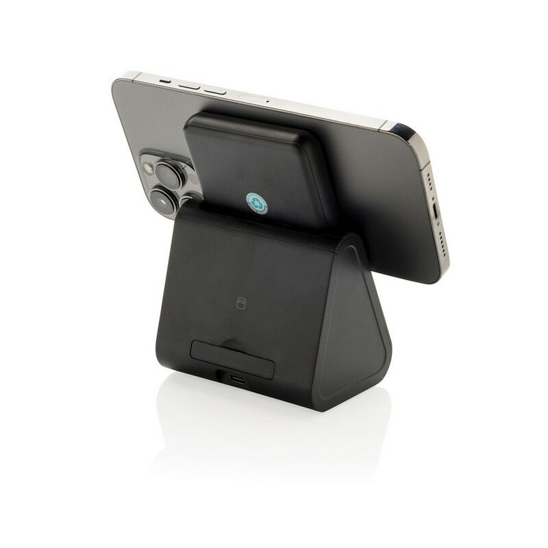 Miniatura: Power bank 3 w 1, ładowarka bezprzewodowa