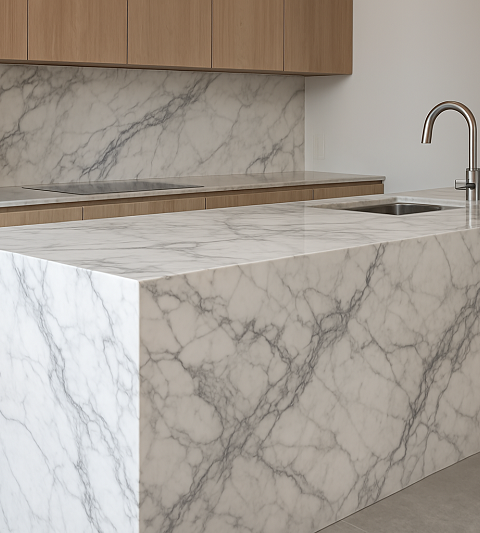 Beginner’s Guide to Marble Look Stone Benchtops